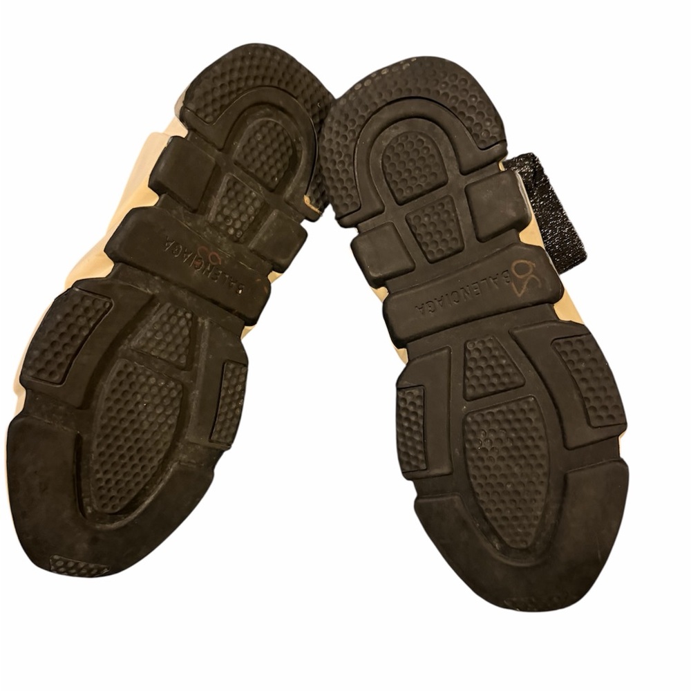 Balenciaga Women's Glitter Black Sock Sneakers - Picture 8 of 8